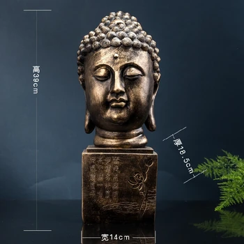 39CM SUUR -Hulgi-Buddha joonis #A+ TOP mõjus KODU pere Kaitse Talisman Retro Budismi Dekoratiivne Buddha kuju