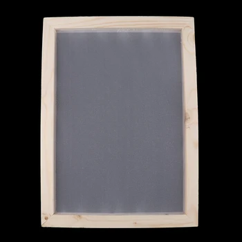 Blesiya 2 in 1 Puidu ja Paberi valmistamise Raam Ekraani Vahend Paber Käsitöö 18x12.5cm