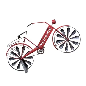 Patriootlikel Tabel Teenetemärgi Jalgrattasõit Keskpunkt Iseseisvuspäeva Laua Bike Decor Punane Bikes Centerpiece Võidelnute Mälestuspäev