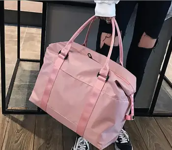 Suure jõudlusega reisikott naiste lühimaa ärireis kaasaskantav reisikott nailon fitness kott pagasi kott